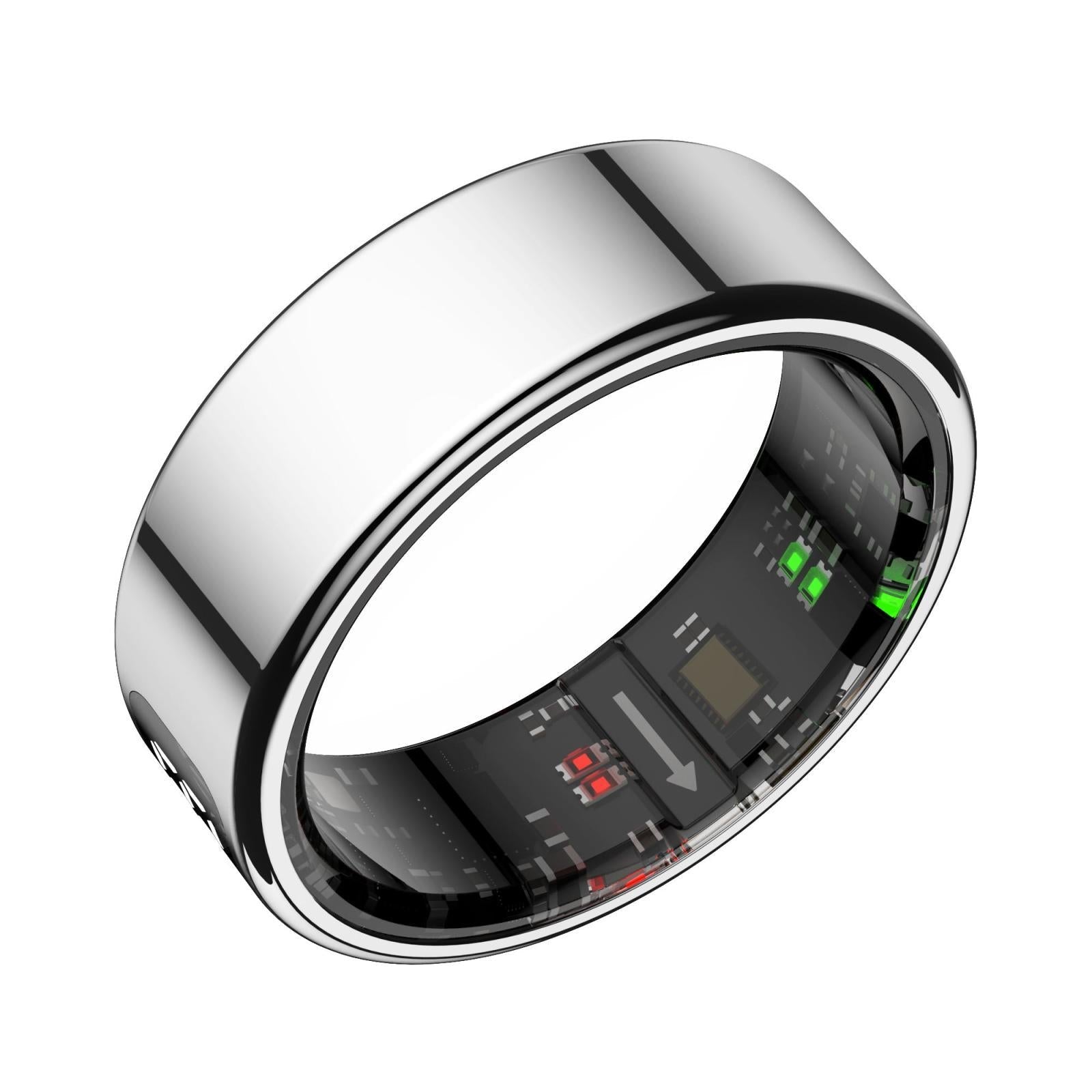 Smart Ring Heart Rate Blood Oxygen Sleep Sports Size 13 - Gold 4