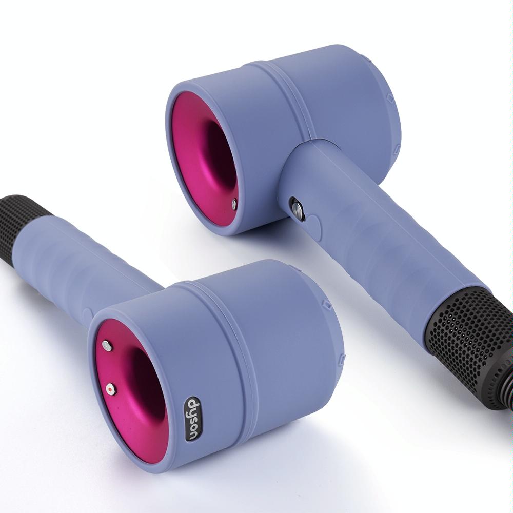 Shockproof Silicone Case For Dyson Hair Dryer - Black 4