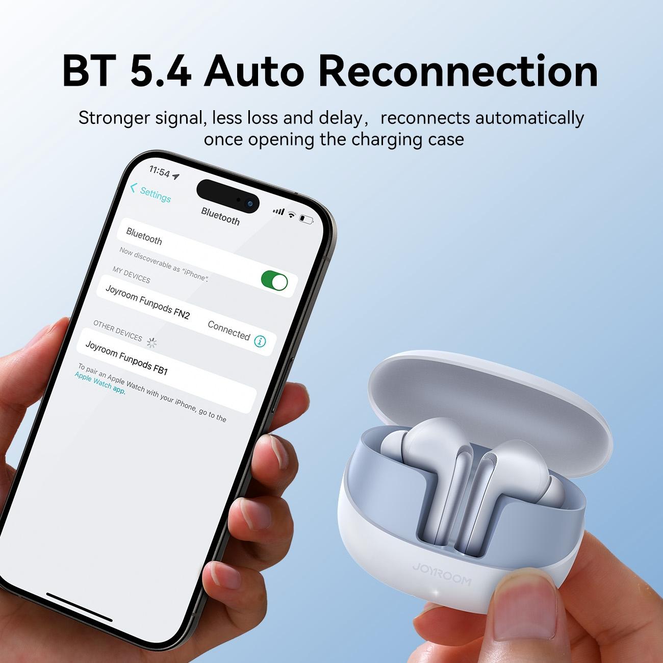 True Wireless Funpods Bluetooth Earphones - White 9