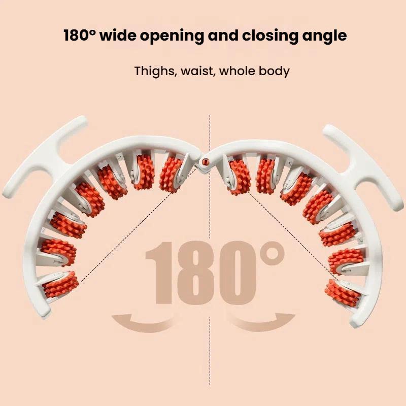 Kedu Slimming Leg Roller Inner Thigh & Calf Massager - Brick Red 9