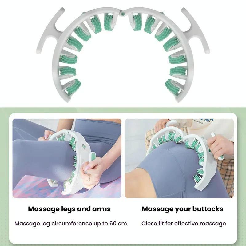 Kedu Slimming Leg Roller Inner Thigh & Calf Massager - Brick Red 13