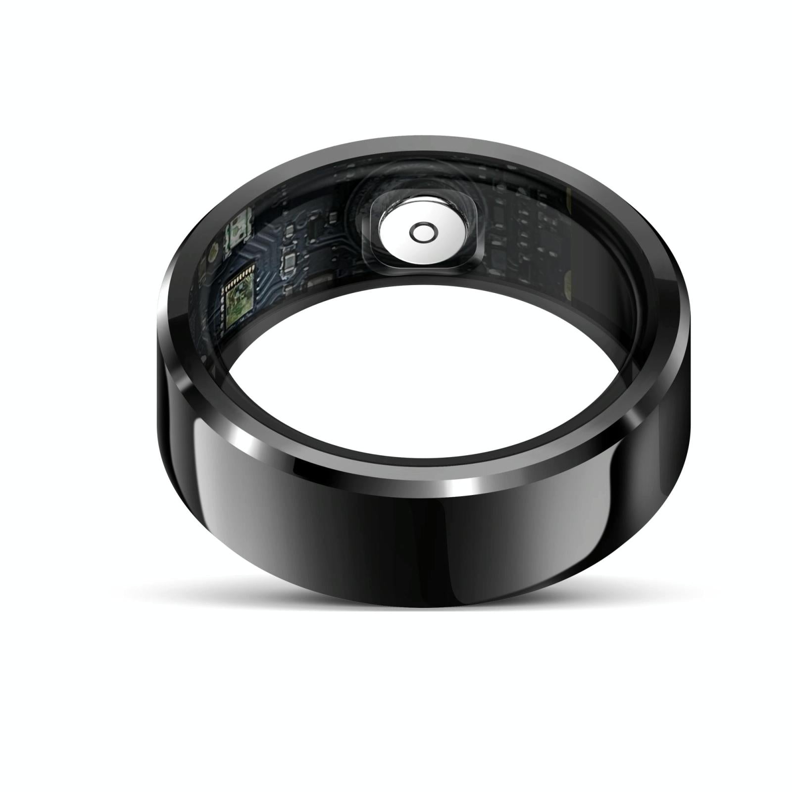 Smart Ring With Heart Rate Blood Oxygen And Sleep Monitoring - Size 10 - White 13