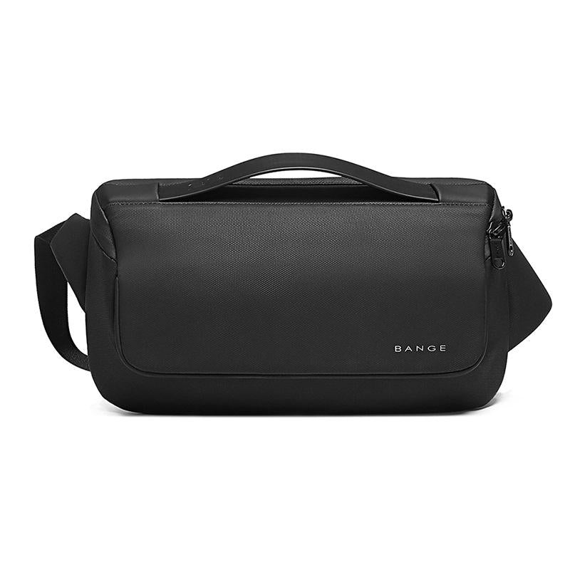 Waterproof Men Chest Bag Portable Messenger Bag Black