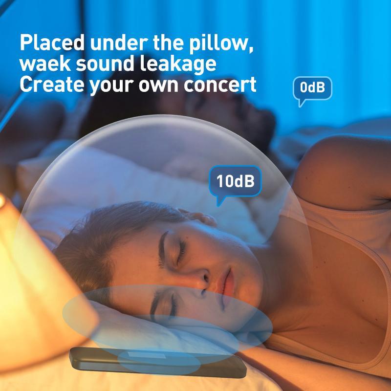 Bone Conduction Sleep Speaker Bluetooth 5.3 Fits All Devices - Grey 6