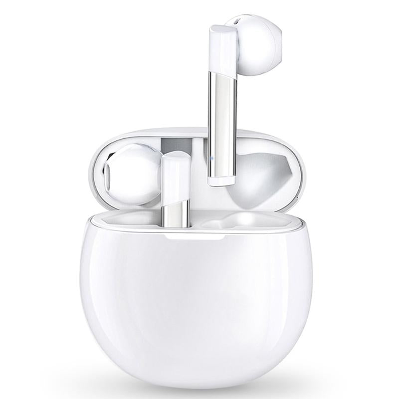 Wireless Tws 5.0 Earbuds with 650mah Charging Case & Language Wakeup - Black