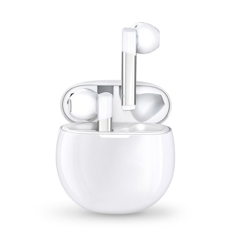 Wireless Tws 5.0 Earbuds with 650mah Charging Case & Language Wakeup - Black