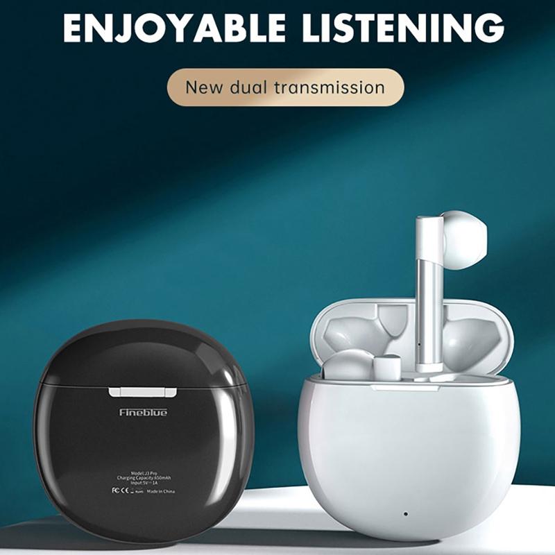 Wireless Tws 5.0 Earbuds with 650mah Charging Case & Language Wakeup - Black 12