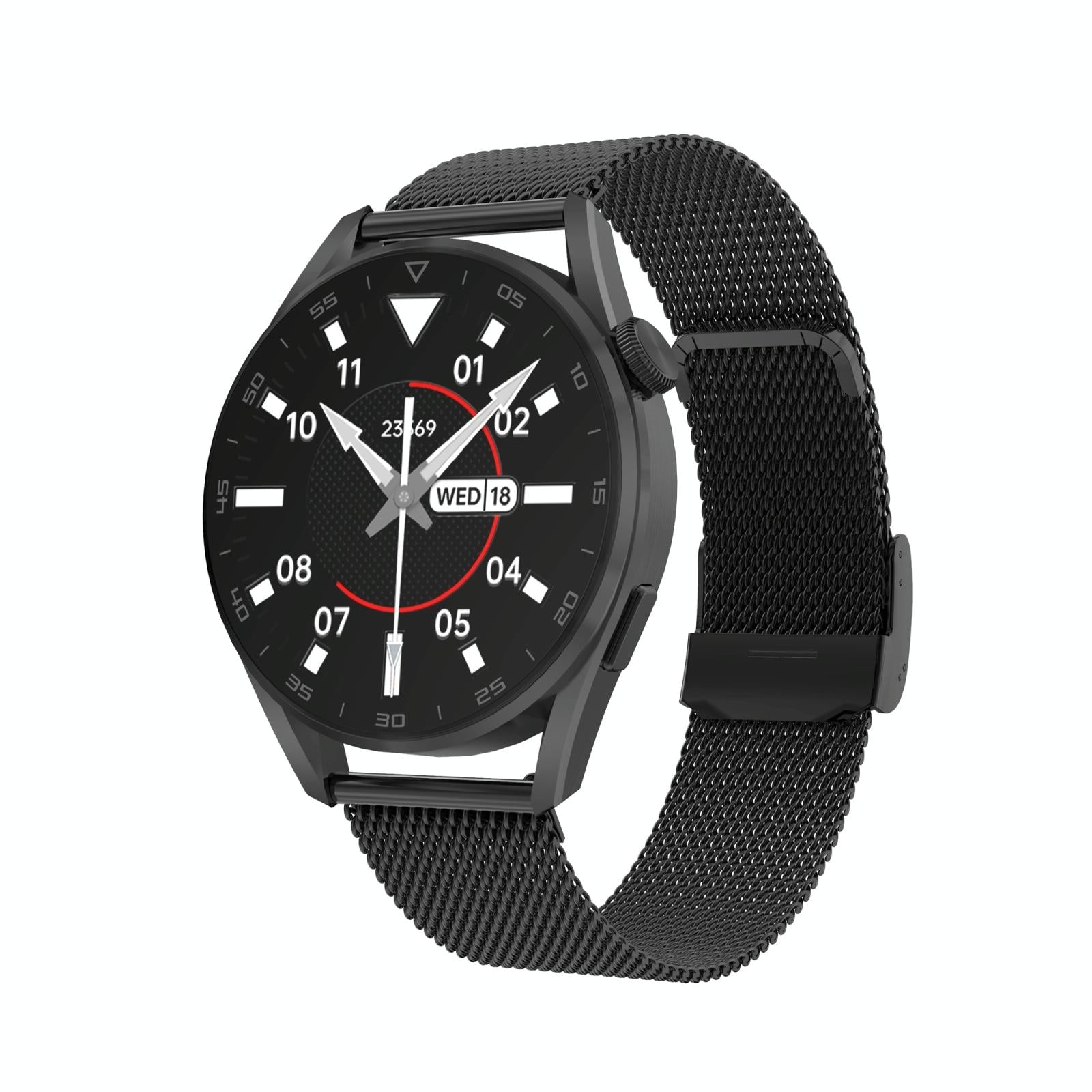 Waterproof Bluetooth Smart Watch With Heart Rate And Blood Monitoring - Silver 4