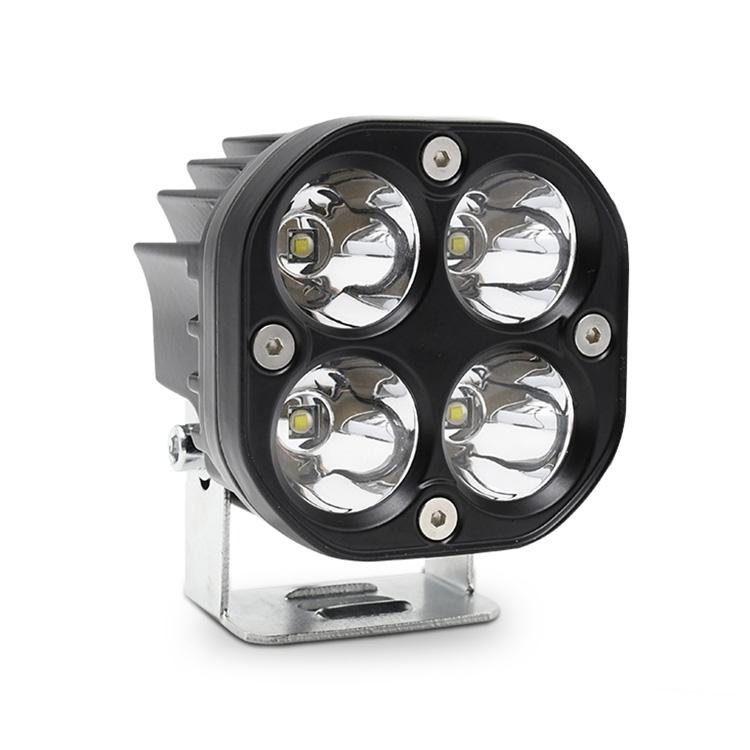 Car 3 Inch 4Leds Continuous Spotlight 20W / 2000Lm / 6000K / Dc9 - 80V - Yellow 11