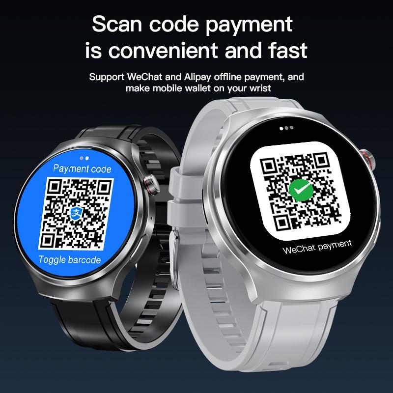 1.46 Inch Colour Screen Smart Watch Support Bluetooth Call / Heart Rate Monitoring - Silver 4