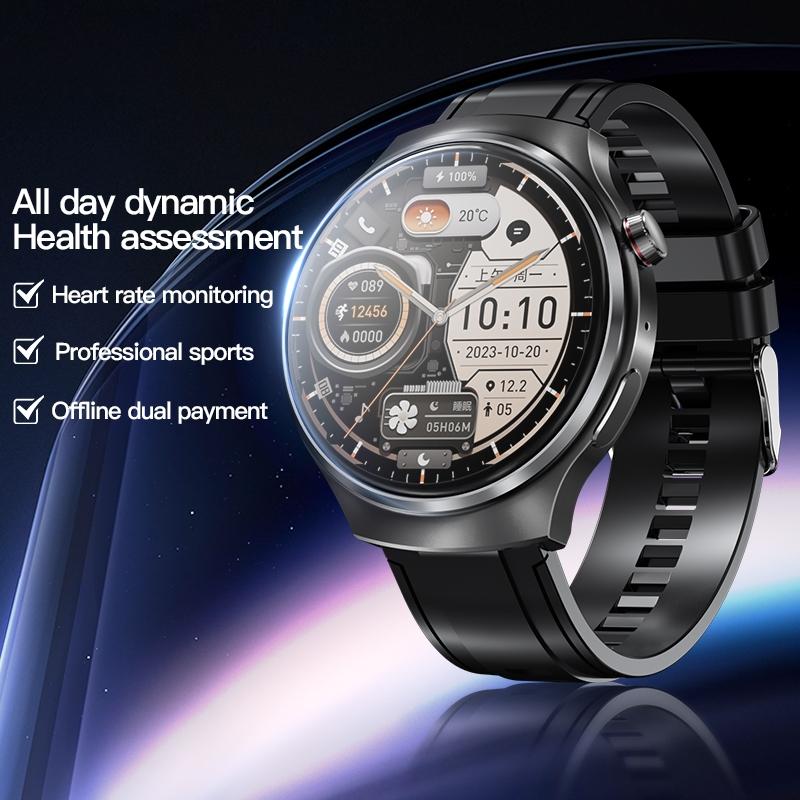 1.46 Inch Colour Screen Smart Watch Support Bluetooth Call / Heart Rate Monitoring - Silver 8