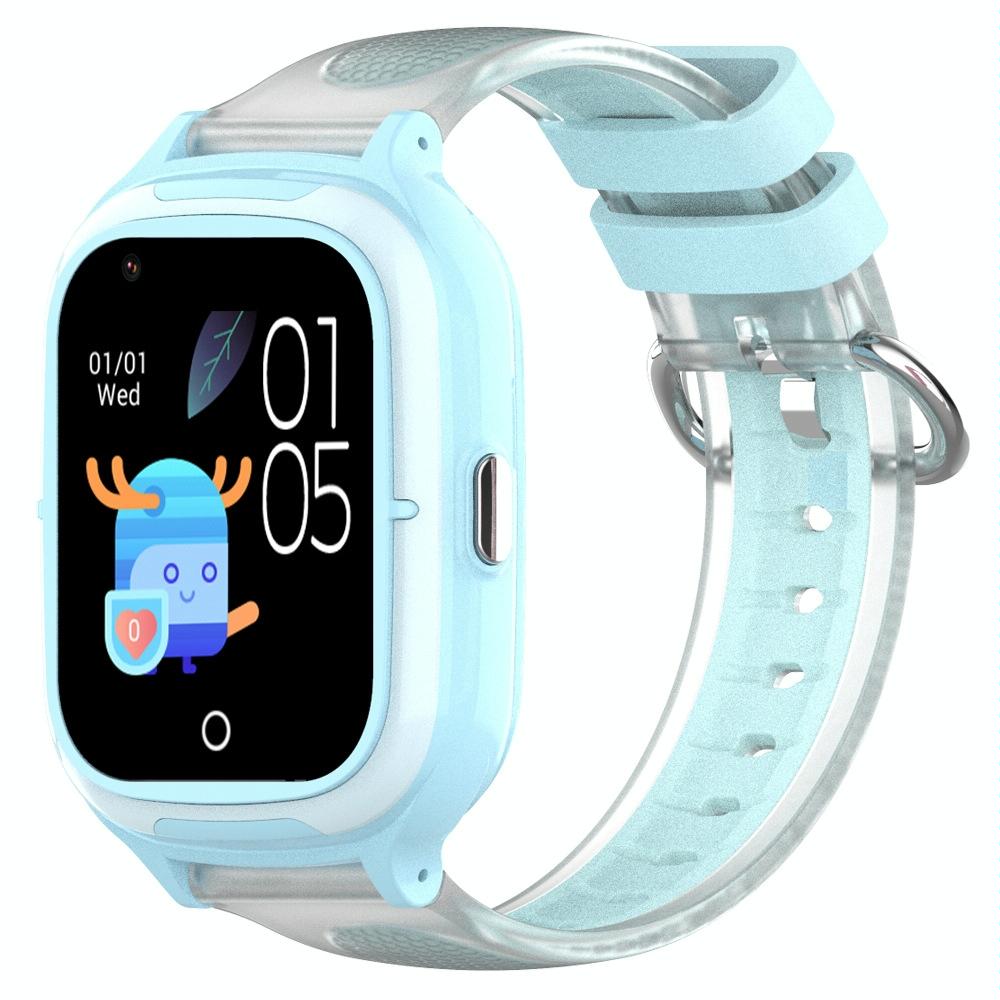 4G Kids Smart Phone Positioning Watch Ip67 Waterproof / Video / Voice Calling - Blue 12