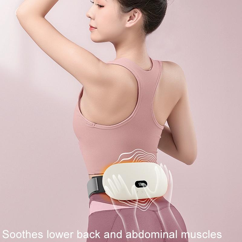 Smart Massage Belt For Abdomen & Waist Electric & Warm - Yellow 2000Mah 13