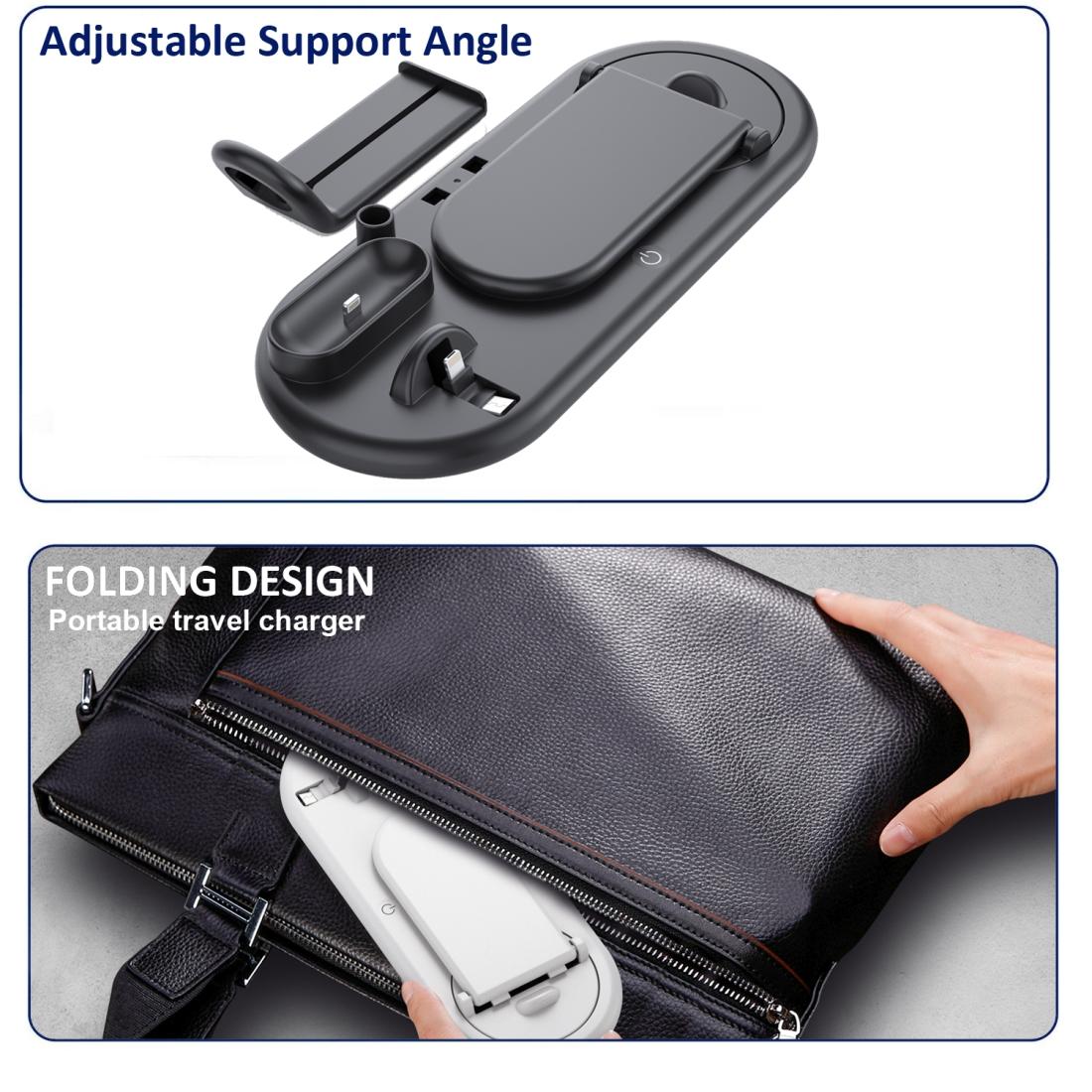 3 In 1 Wireless Charger For Phone Watch And Airpods 5