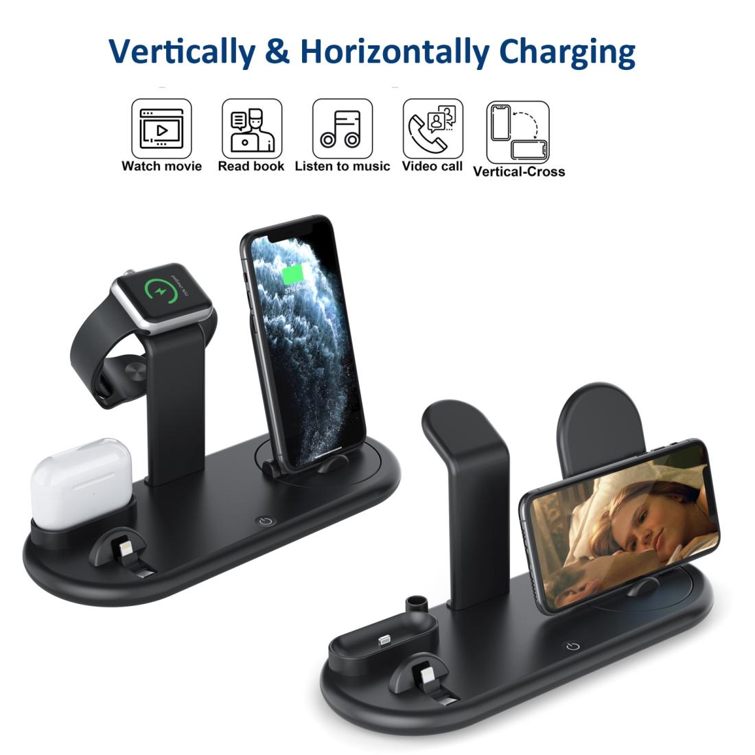 3 In 1 Wireless Charger For Phone Watch And Airpods 7