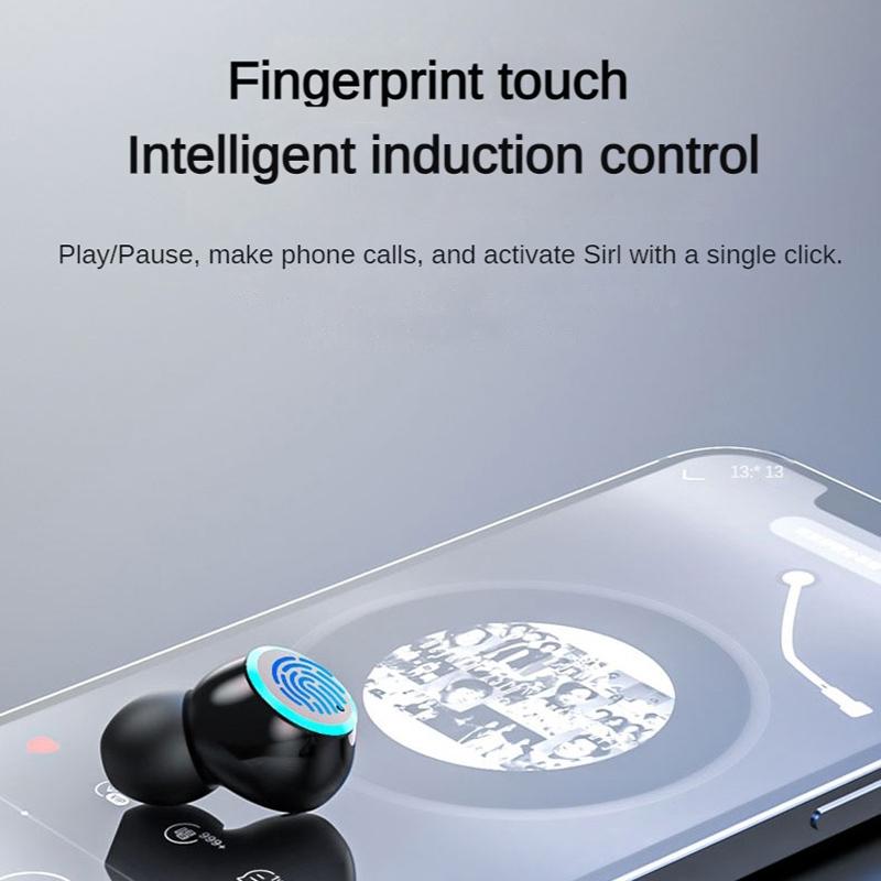 Wireless Bluetooth Earphones with Noise Reduction and Power Bank Function - Fluorescent Green 6