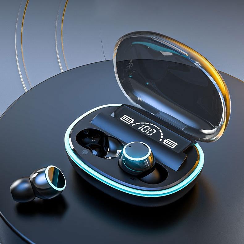 Wireless Bluetooth Earphones with Noise Reduction and Power Bank Function - Fluorescent Green 8