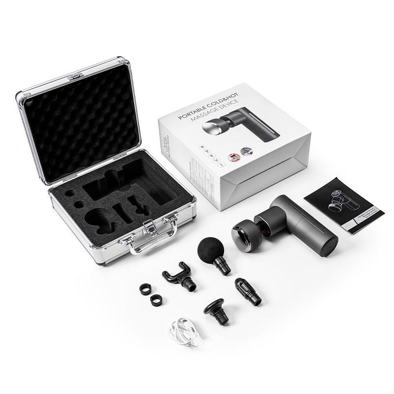 Brushless Massager With Hot Compress For Muscle Relaxation - Grinding White 8