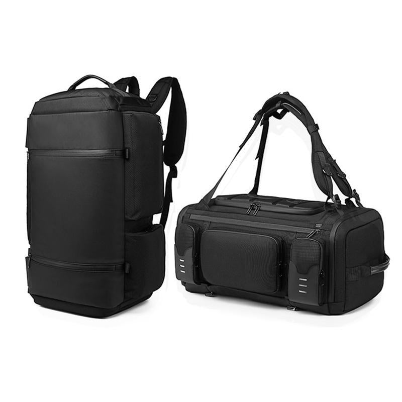 20 Inch Waterproof Foldable Travel Handbag - Dark Gray 4