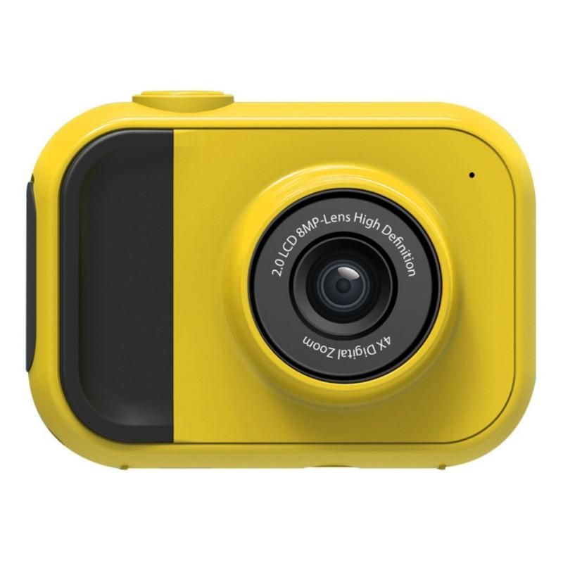 Kids' Digital Camera with Wide Angle Lens - Built-in Memory - Yellow 3