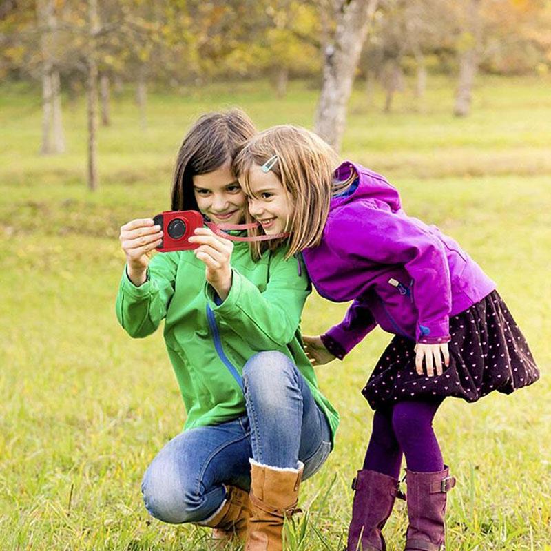 Kids' Digital Camera with Wide Angle Lens - Built-in Memory - Yellow 7