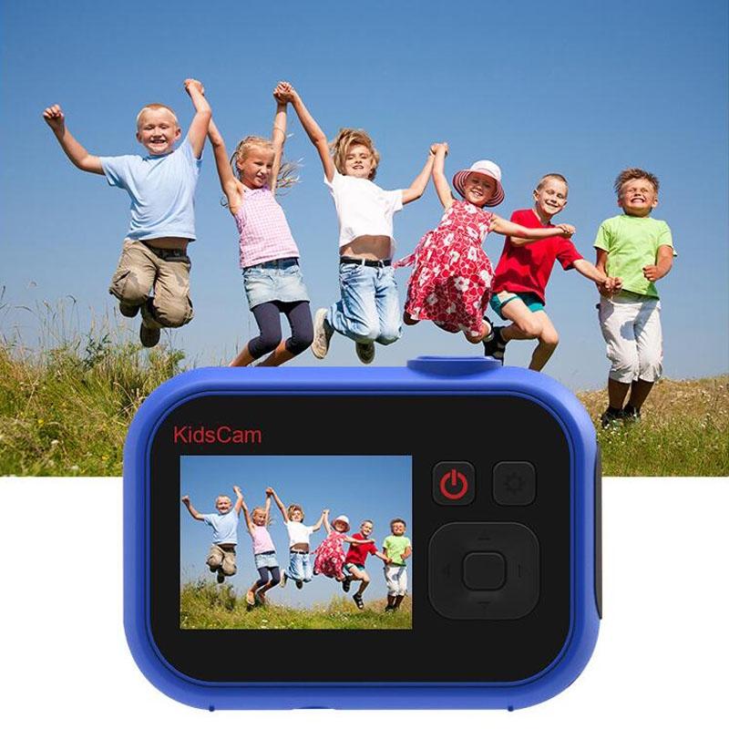 Kids' Digital Camera with Wide Angle Lens - Built-in Memory - Yellow 12