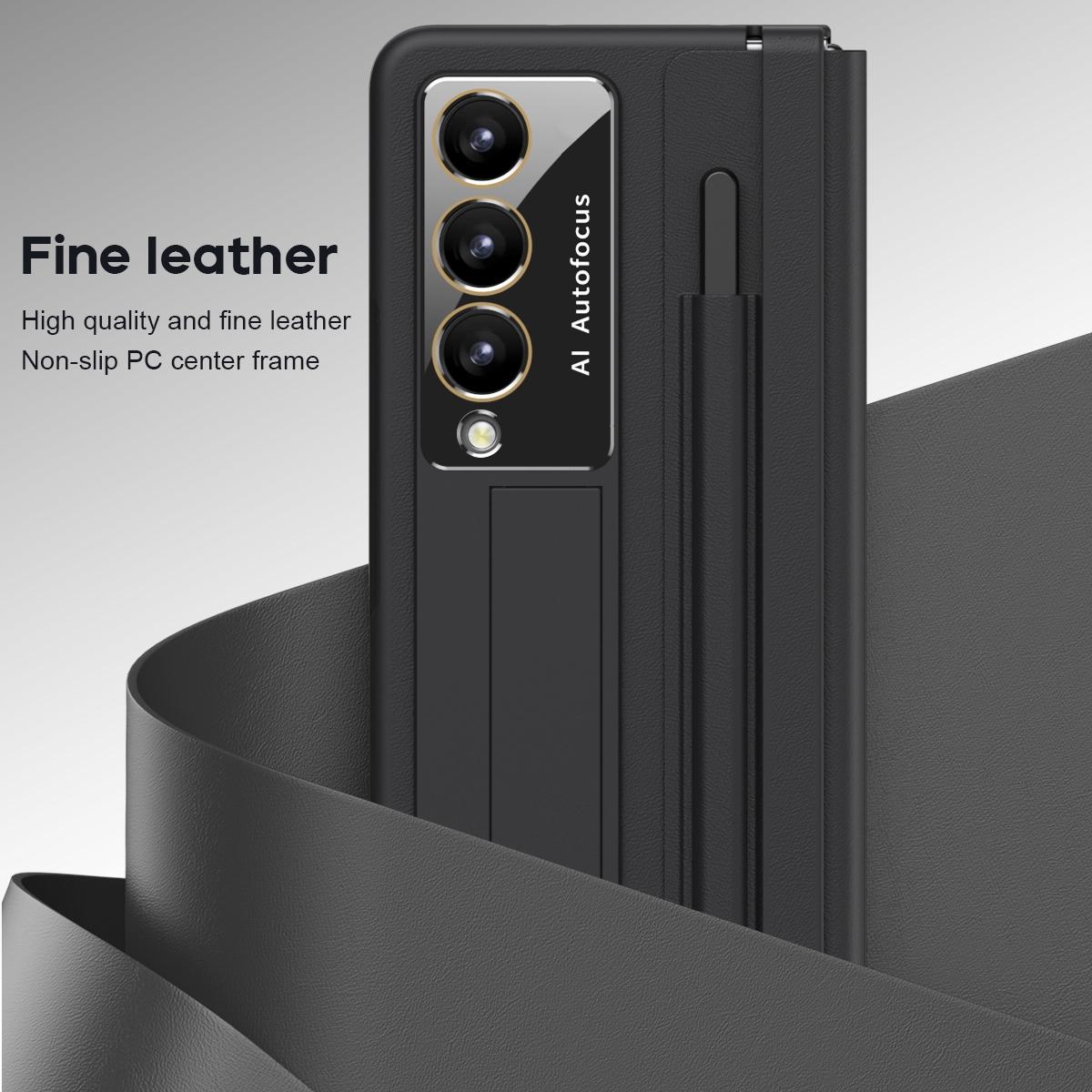For Samsung Galaxy Z Fold4 5G Full Coverage Pc Case With Pen - Black 14