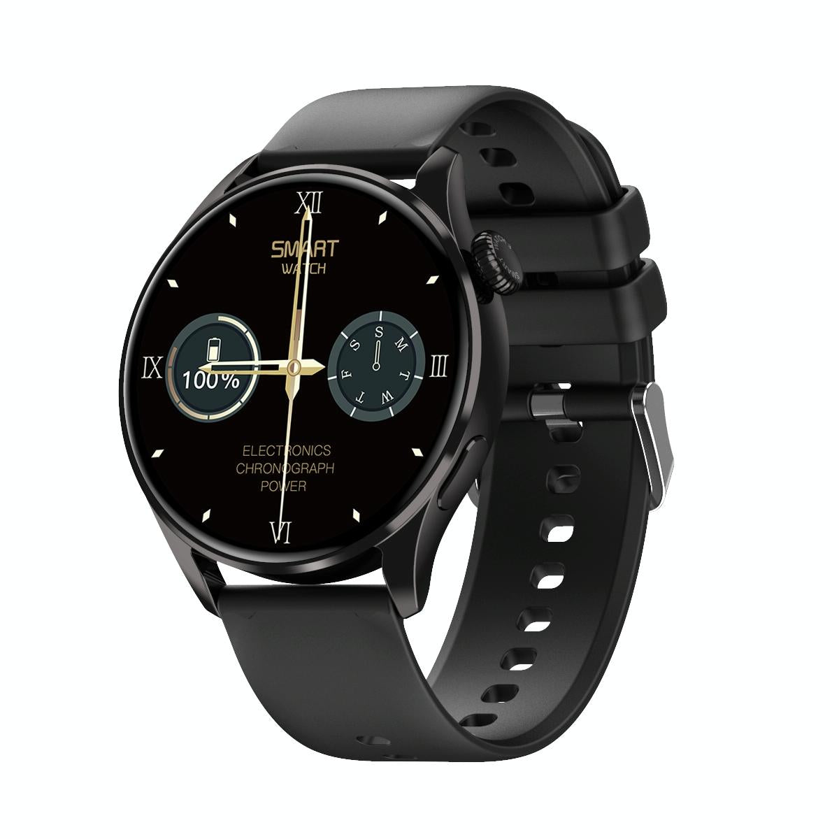 Smart Watch With Heart Rate And Blood Pressure Monitoring - Colour Screen - Silver 11