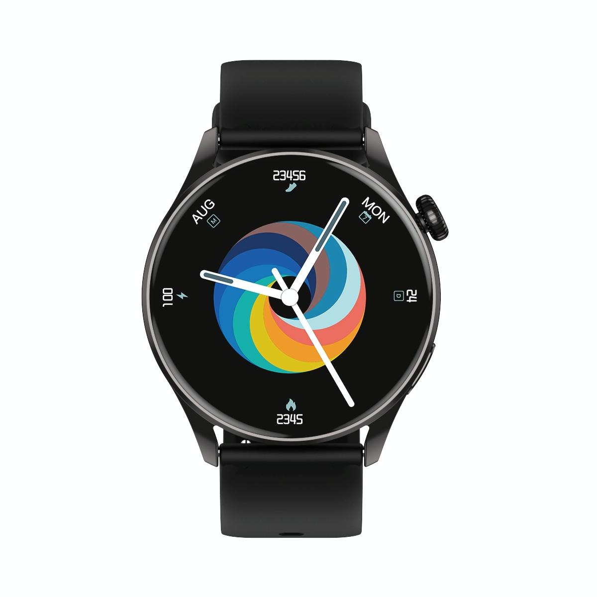 Smart Watch With Heart Rate And Blood Pressure Monitoring - Colour Screen - Silver 12