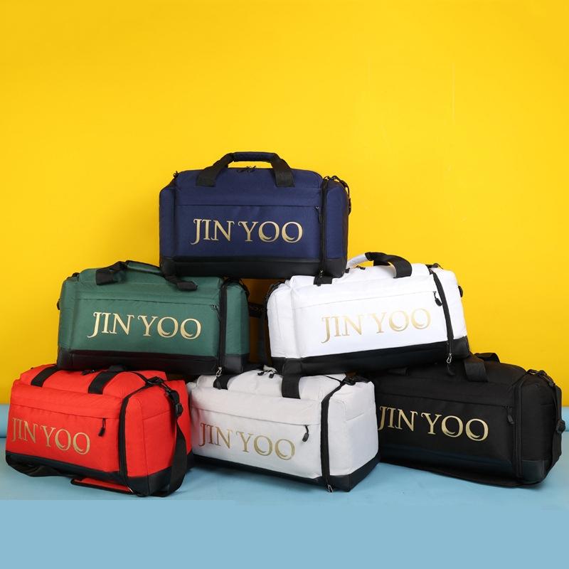 Large Capacity Waterproof Sports Bag With Dry / Wet Separation - Red 3