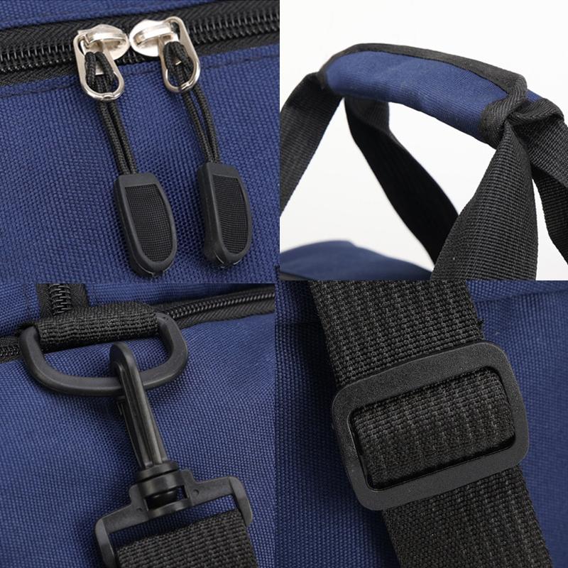 Large Capacity Waterproof Sports Bag With Dry / Wet Separation - Red 6