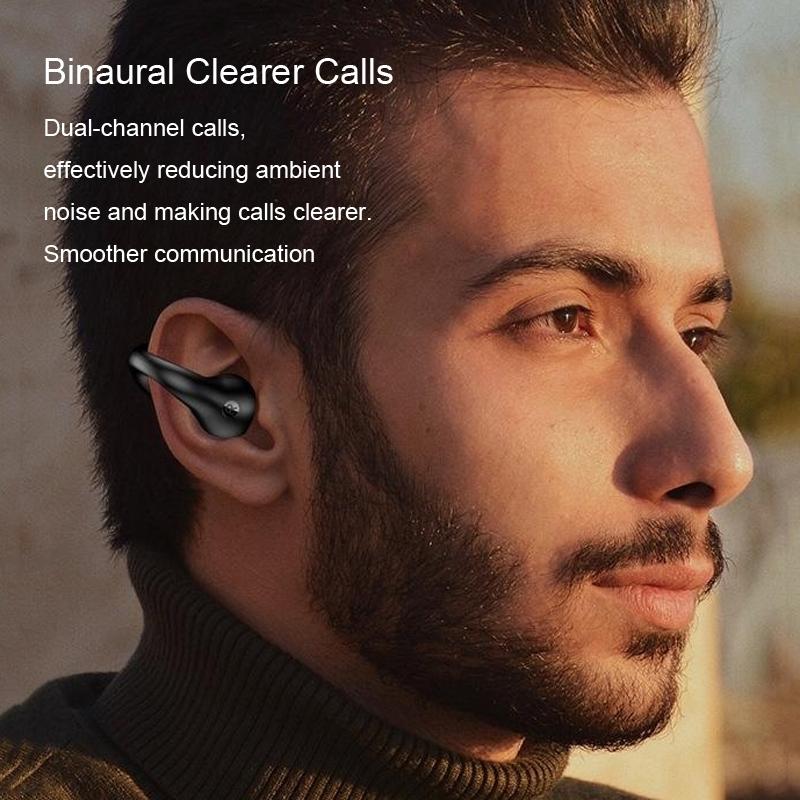 Wireless Noise-cancelling Bluetooth Earbuds with Led Display - Khaki 6