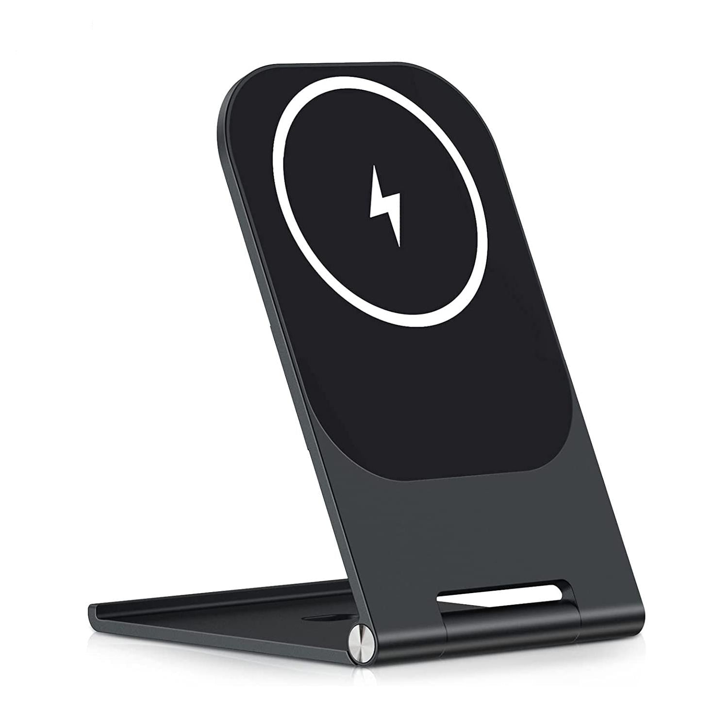 15W Magnetic Wireless Charger For Iphone 12+ - Silver 13