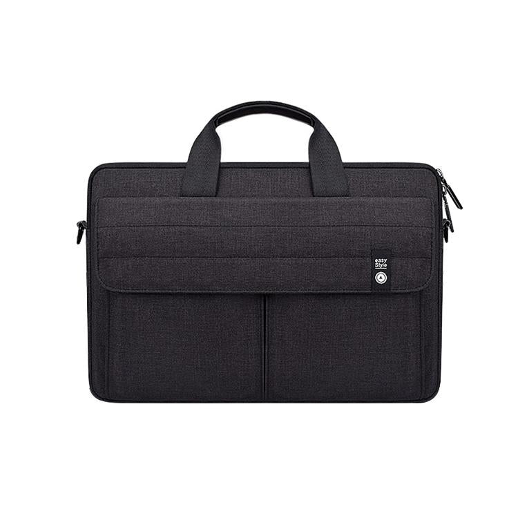 13.3 Inch Laptop Carrying Bag with Shoulder Strap - Handheld Briefcase Style - Grey 3