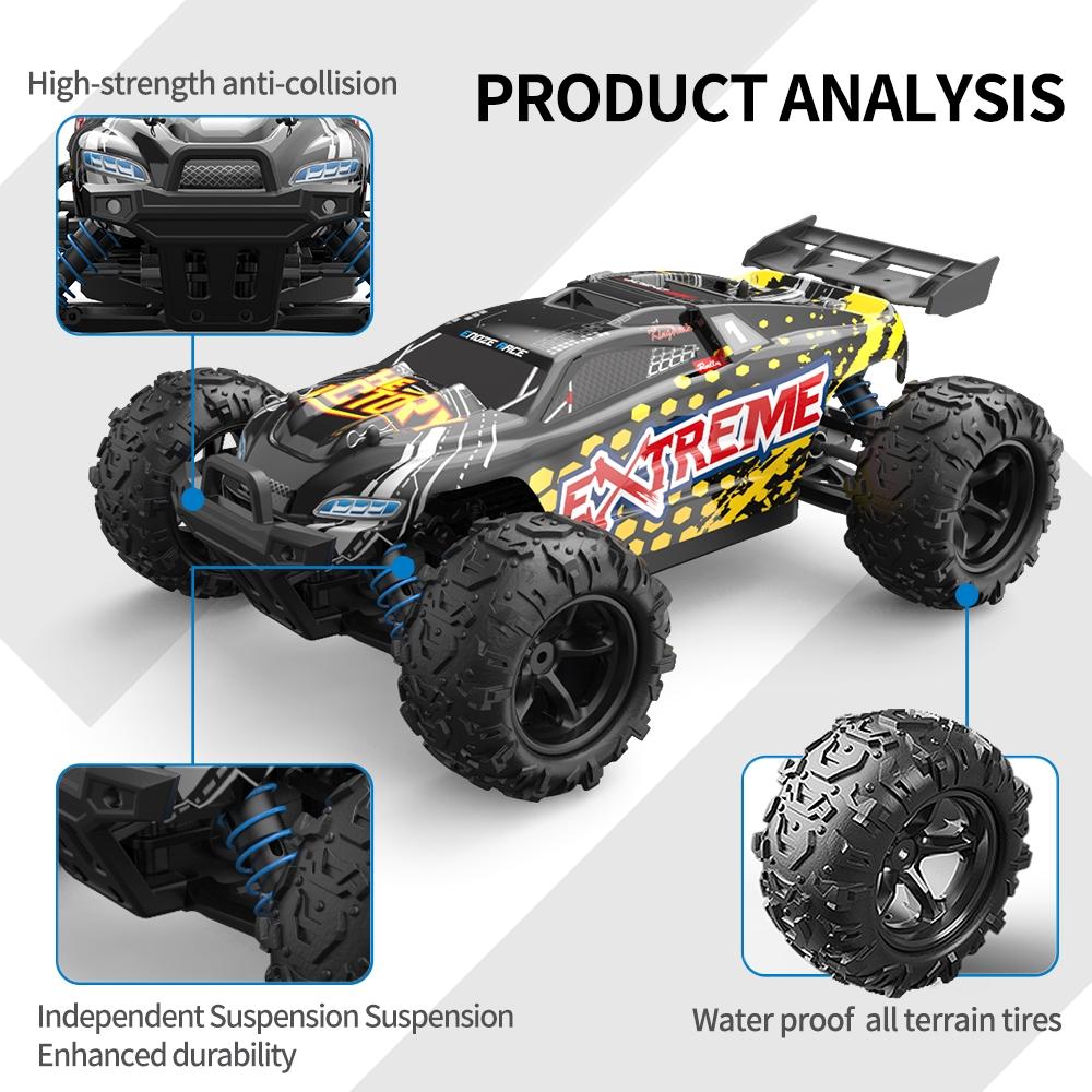 High Speed 4wd Rc Car - 1 18 Scale - Blue 6
