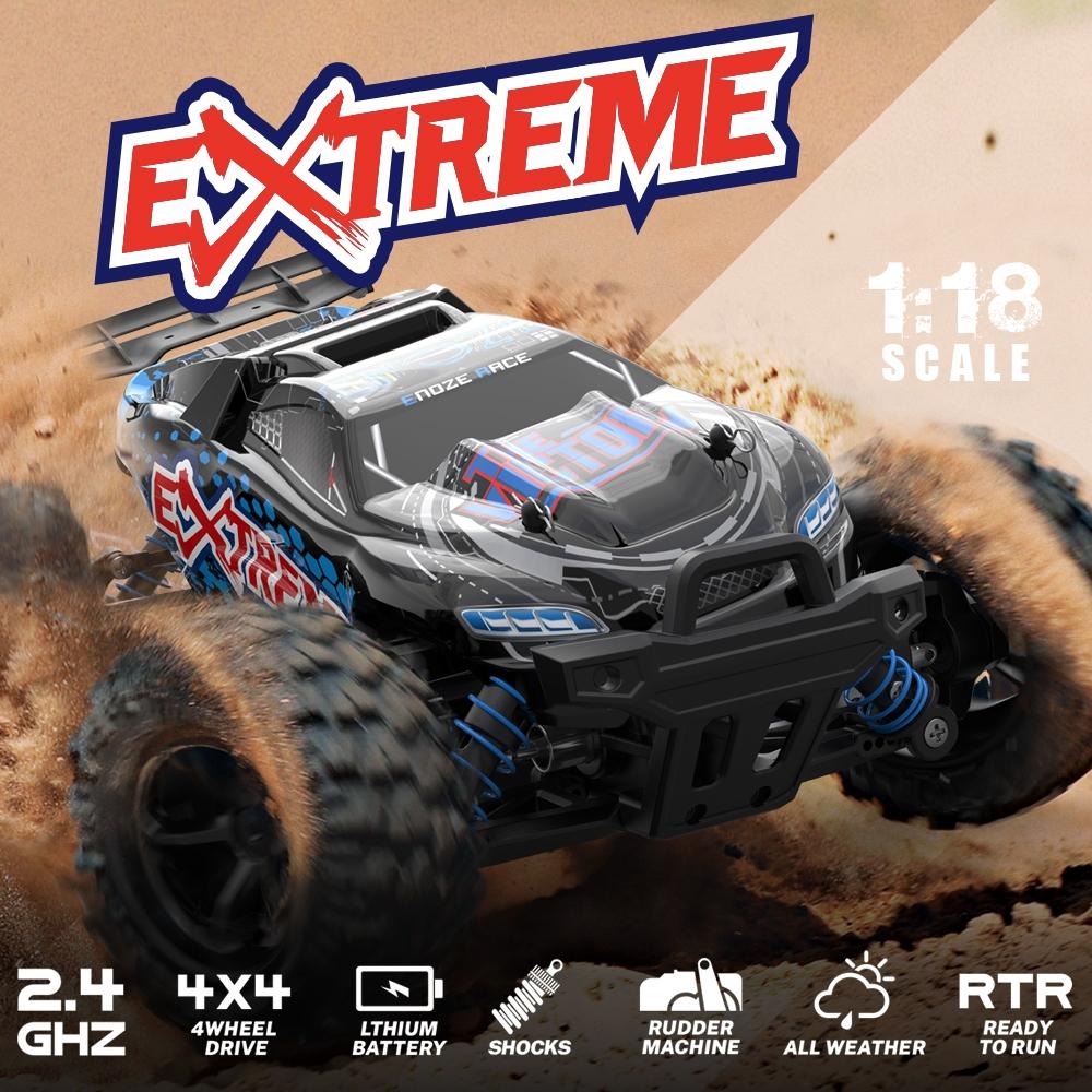 High Speed 4wd Rc Car - 1 18 Scale - Blue 9