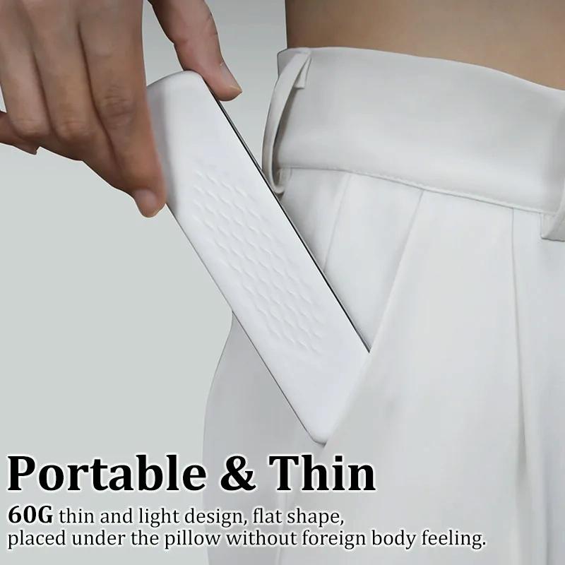 Portable Bone Conduction Sleep Speaker White Noise Aid - Black 8