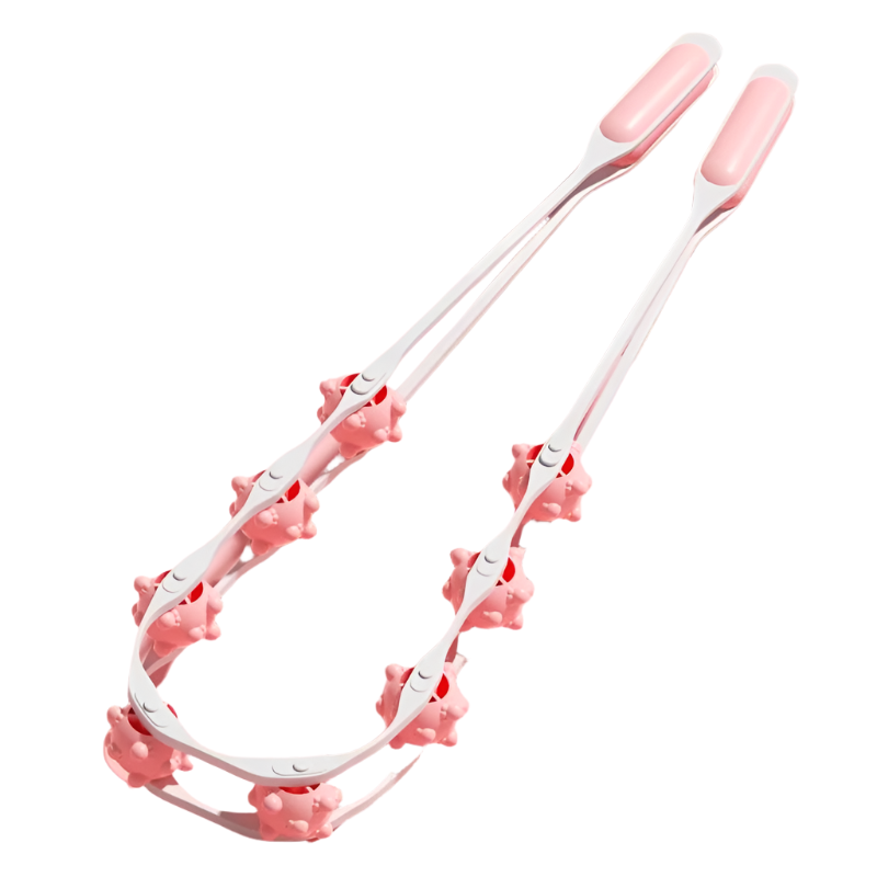 Manual Shoulder & Back Massager - Pink