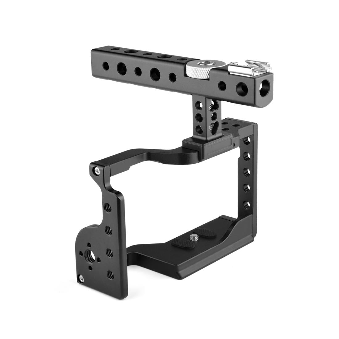 Video Camera Cage Stabilizer With Handle For Sony A6600 Black 3