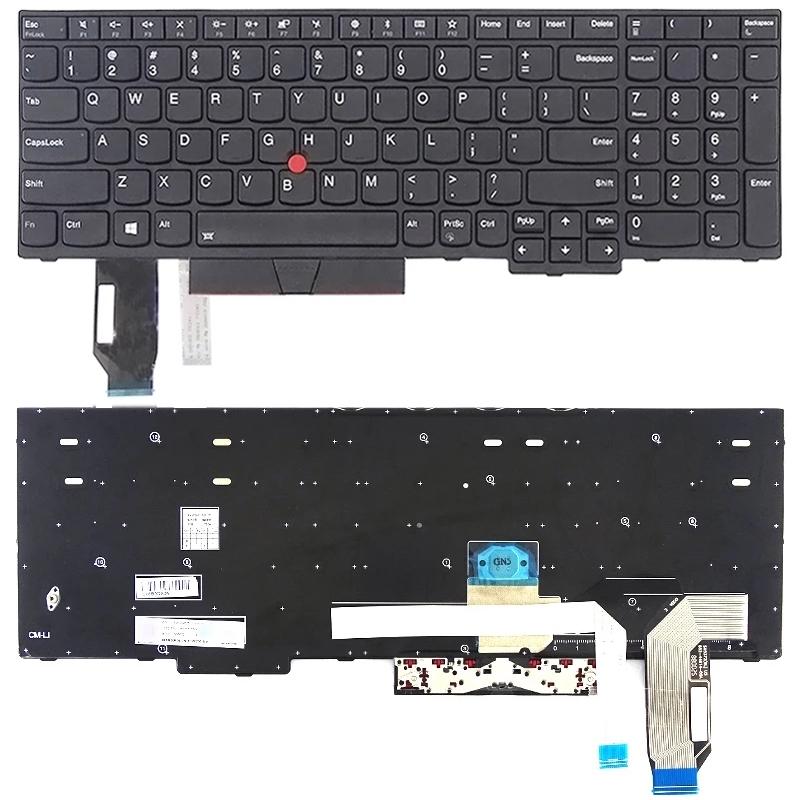 Lenovo Thinkpad E580 / E585 / E590 / E595 / T590 / P52 / P72 / P53 / P73 Keyboard - us Version - Black 5