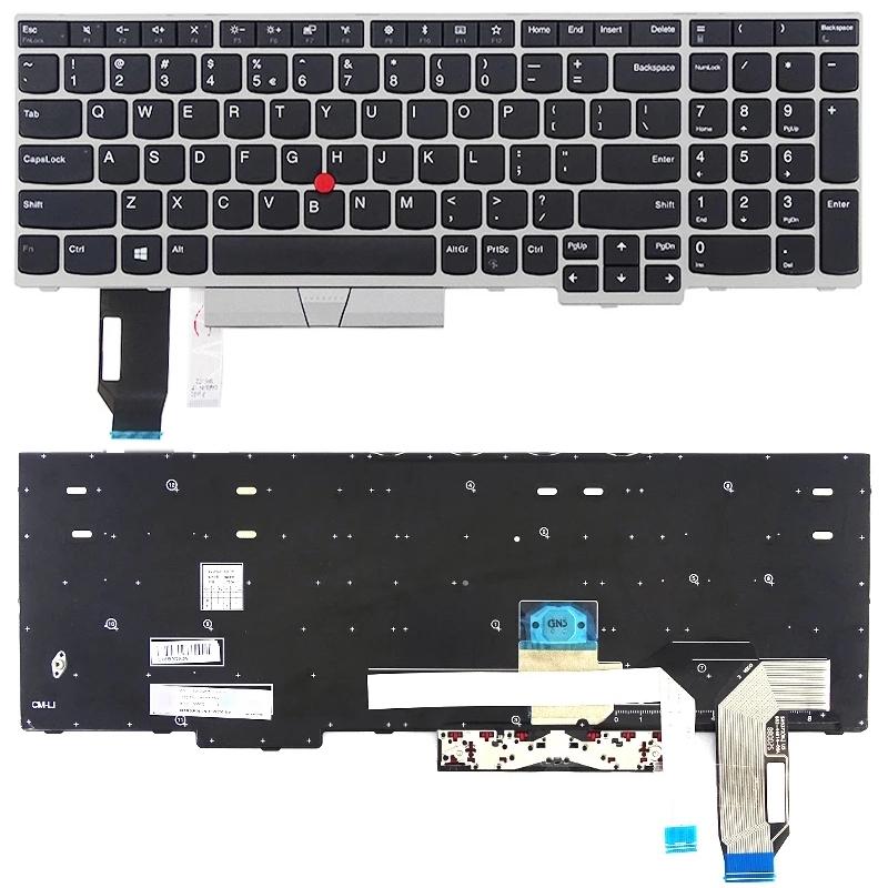 Lenovo Thinkpad E580 / E585 / E590 / E595 / T590 / P52 / P72 / P53 / P73 Keyboard - us Version - Black 9