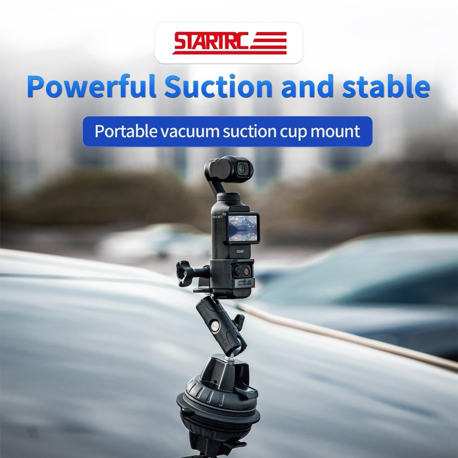 3 Suction Cup Holder For Dji Osmo Pocket Black 3