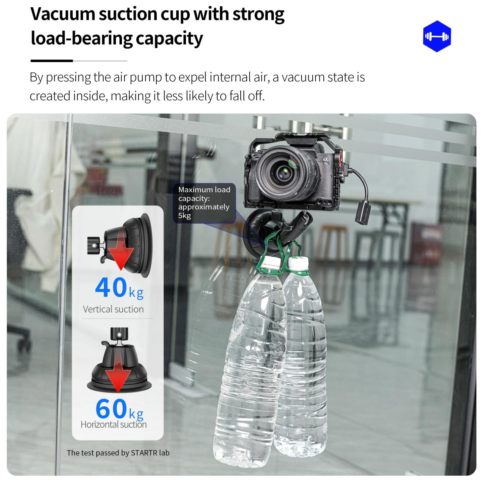 3 Suction Cup Holder For Dji Osmo Pocket Black 4