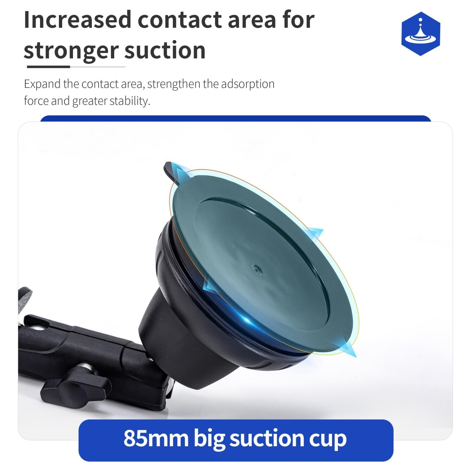 3 Suction Cup Holder For Dji Osmo Pocket Black 5