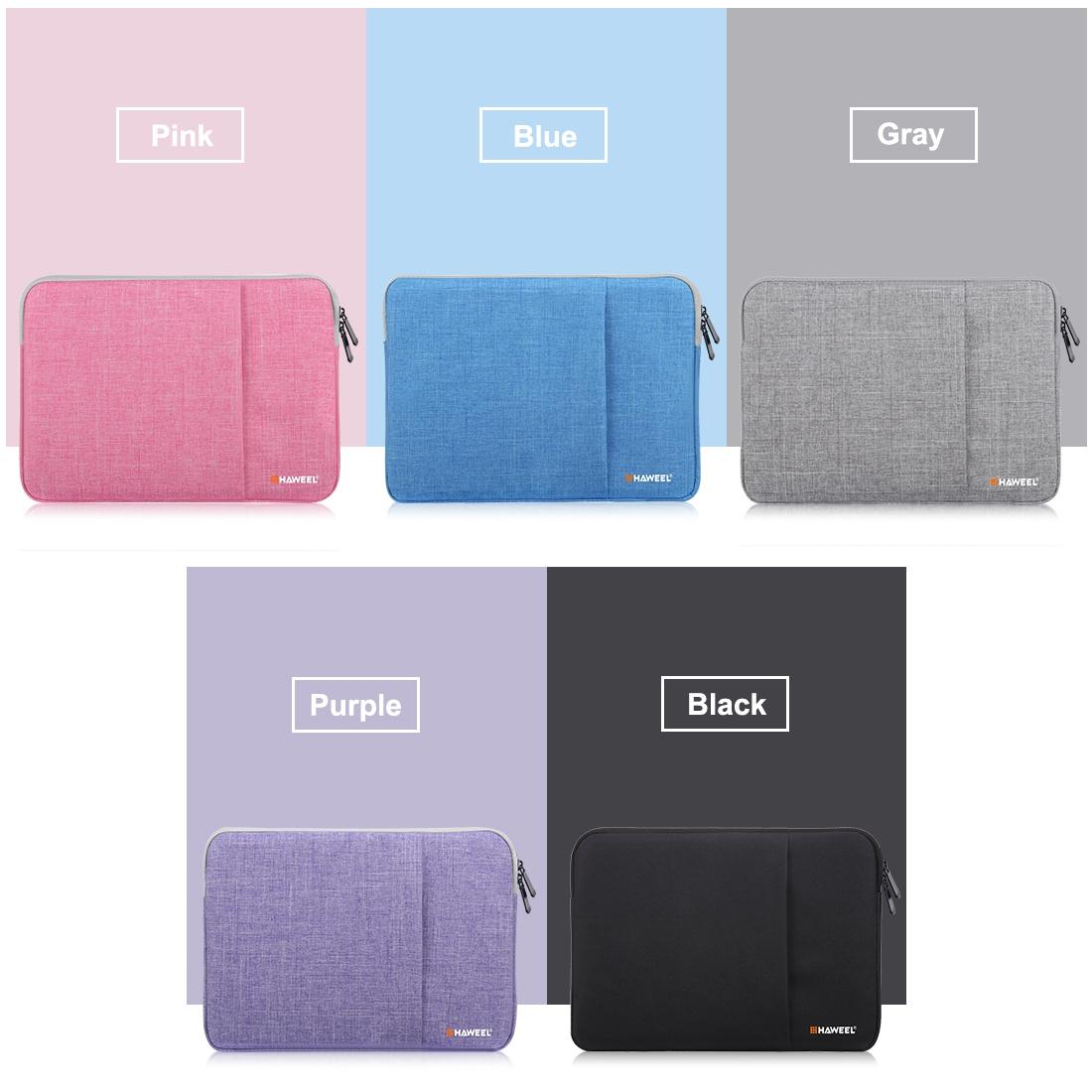 Zipper Sleeve Briefcase for Macbook Samsung Sony Dell Alienware Chuwi Asus Hp Laptops and Tablets - Black 11