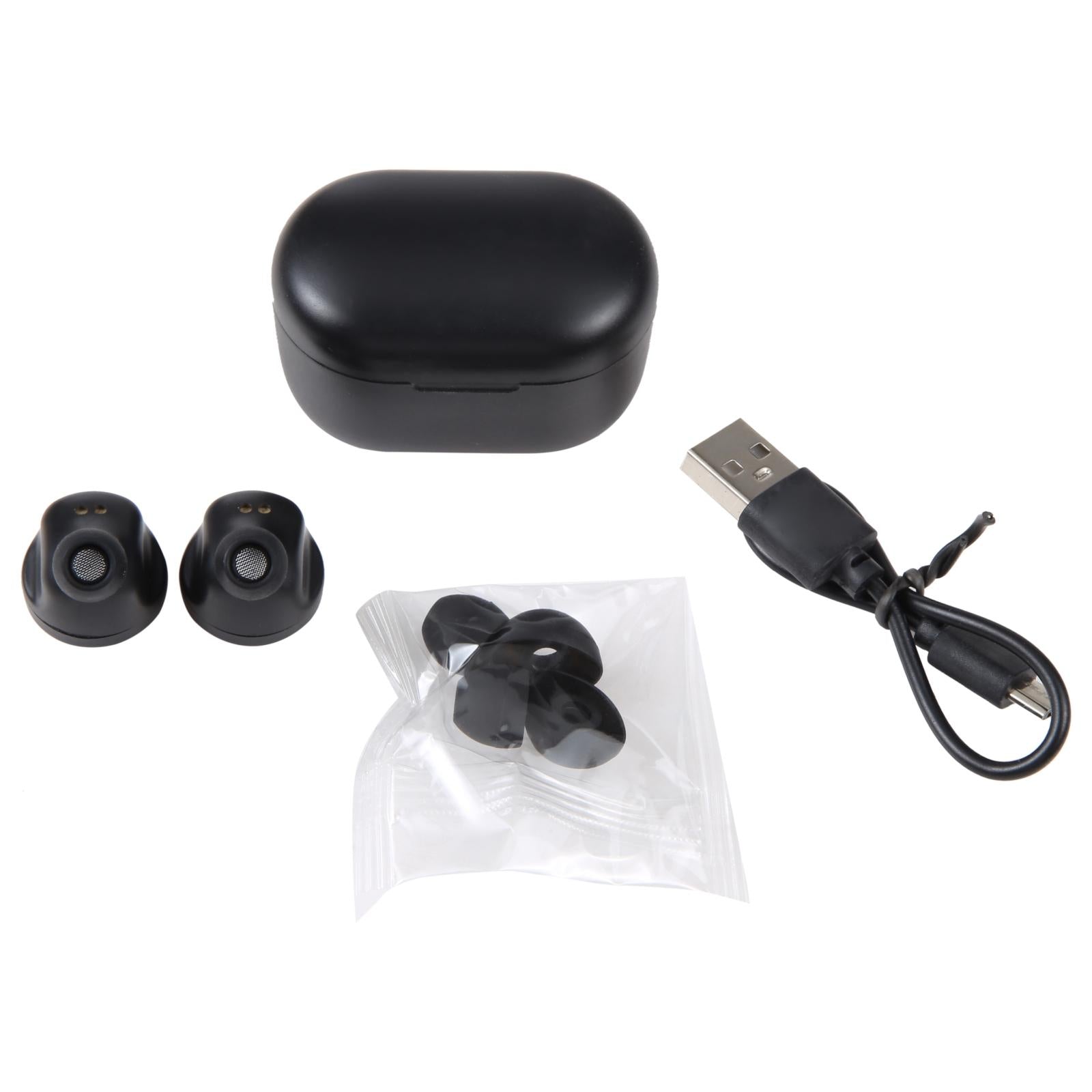 Black A6 True Wireless Earbuds + Charging Box 7