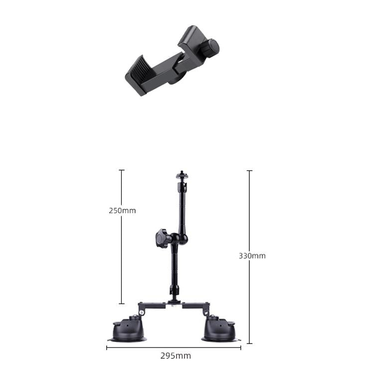 Articulating Dual Suction Cup Magic Arm Phone Mount 3
