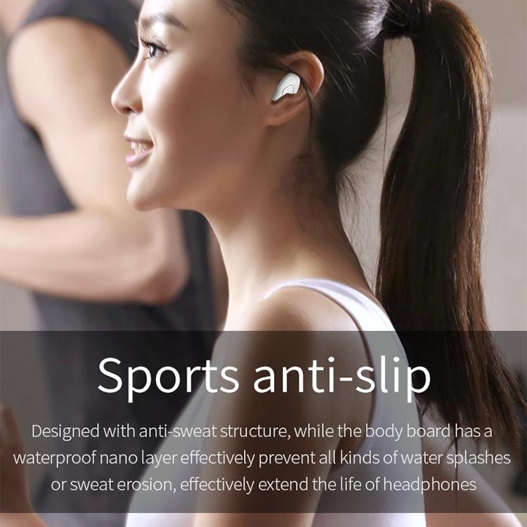 Wireless Sweatproof Bluetooth Earphones 5.0 - Yx01 - Black 5