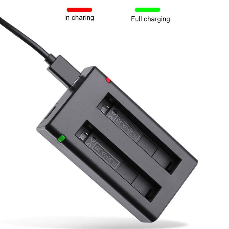 Insta360 X3 Dual Battery Charger with Indicator Light and Cable 4