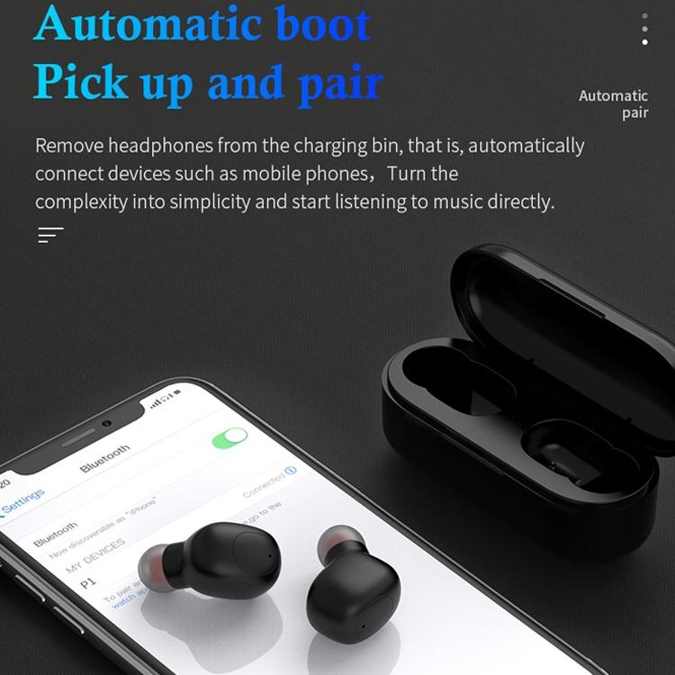 Wireless Sports Bluetooth Earphones - Binaural Stereo Black 8